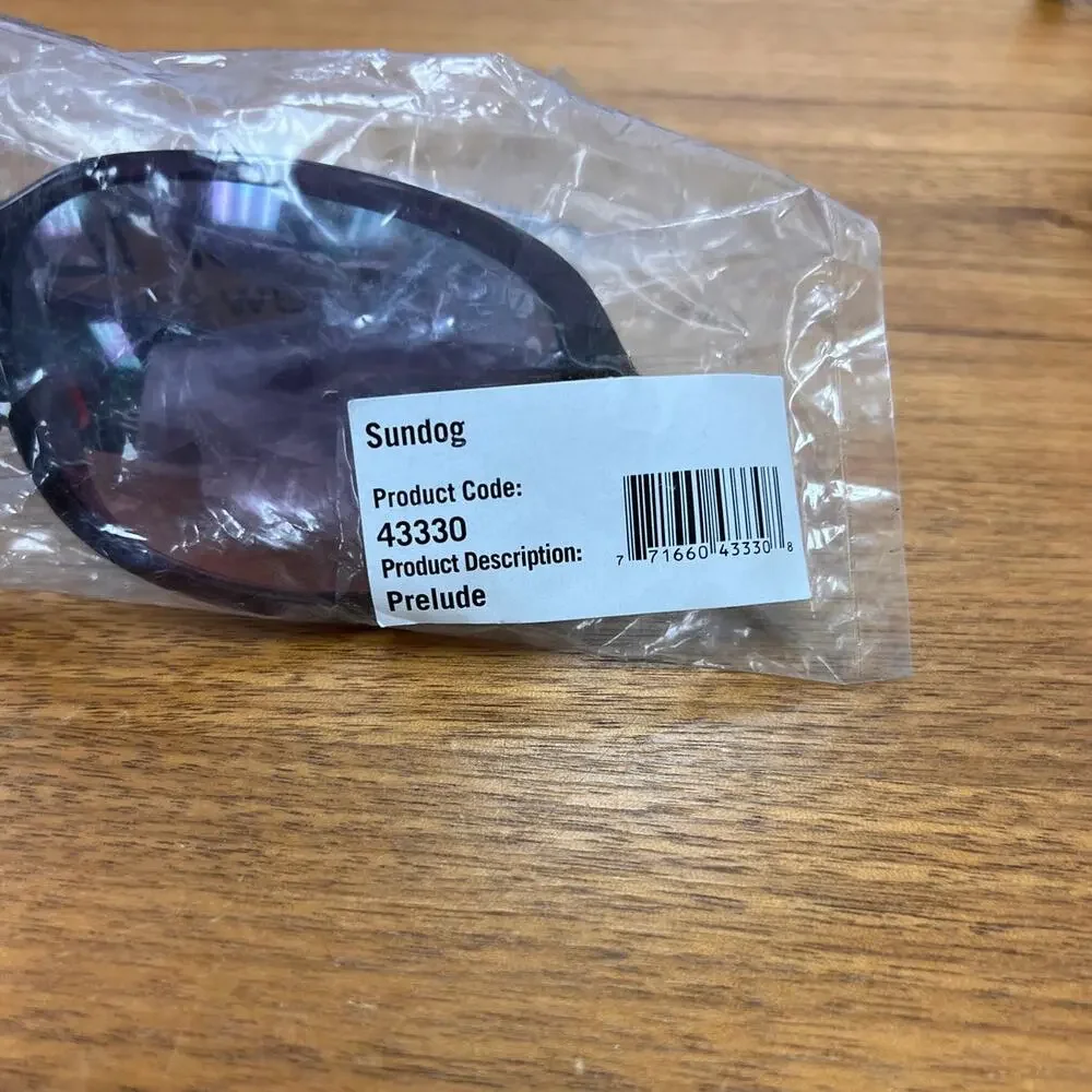 Sundog‎ Womens' Black Prelude Sunglasses NWT